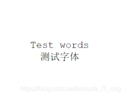 微信小程序--字体展示